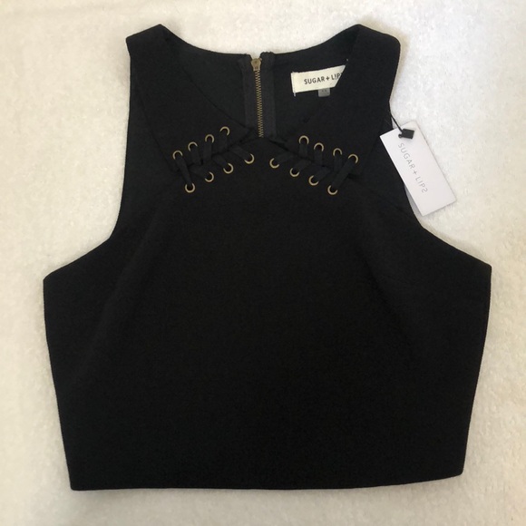 Sugarlips Tops - SUGAR + L!PS Tie Up